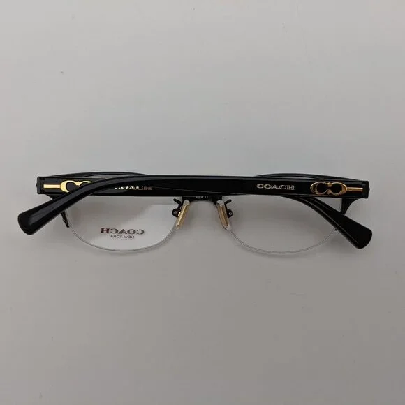 🕶️Coach HC5058 Jackie 9192 Eyeglasses 49/17 135 /ALE735🕶️​ - Picture 6 of 8